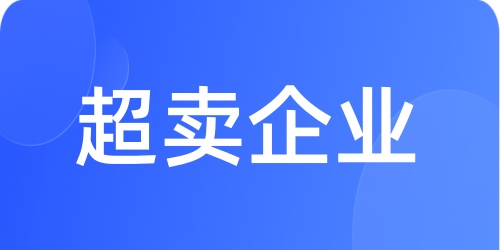 企业级和高销量卖家